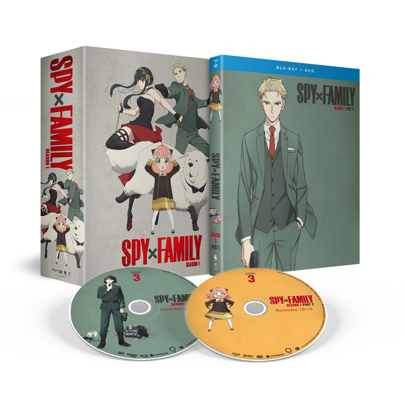 SPY x FAMILY - Part 2 - Blu-ray & DVD - Limited Edition image count 1